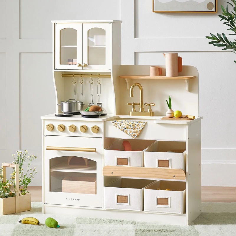 Tiny Land Serenity Play Kitchen – Cream