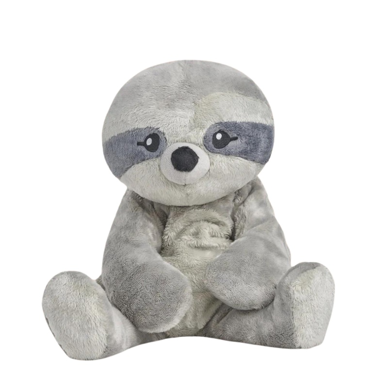 Hugimals Weighted Plushie – Sam the Sloth
