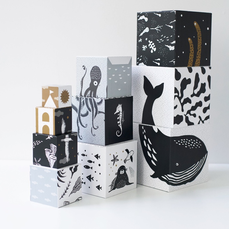 Nesting Blocks – Ocean Animals