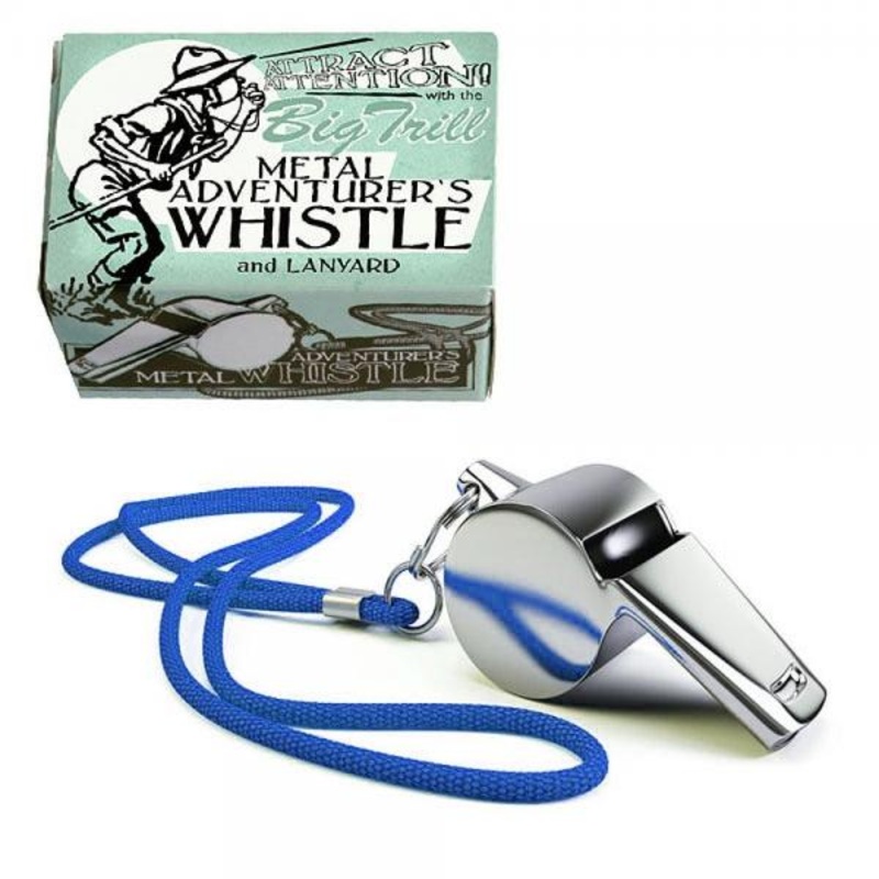 METAL ADVENTURER’S WHISTLE