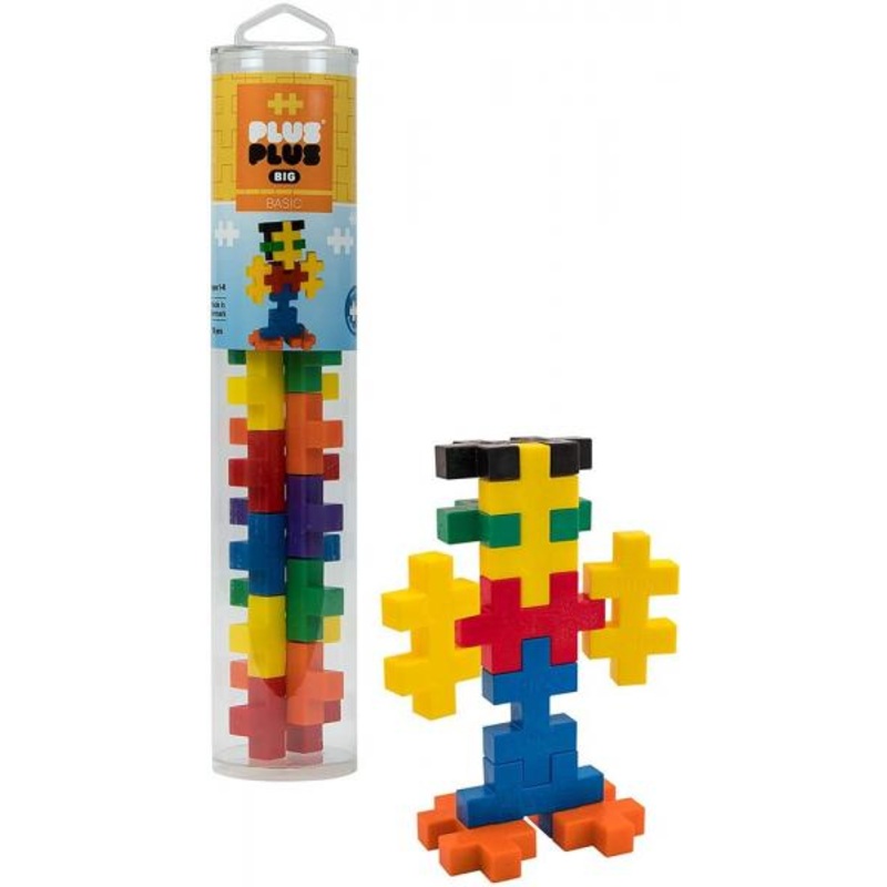 PLUS PLUS TUBE: BIG BASIC 15 PIECES