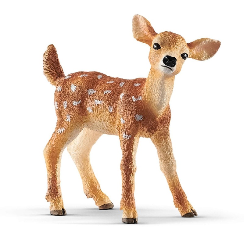 White-Tailed Fawn Figurine