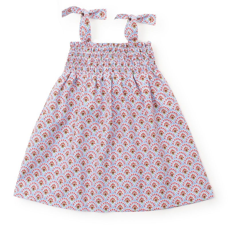 Betsy Girls’ Woven Dress – Bunting Floral