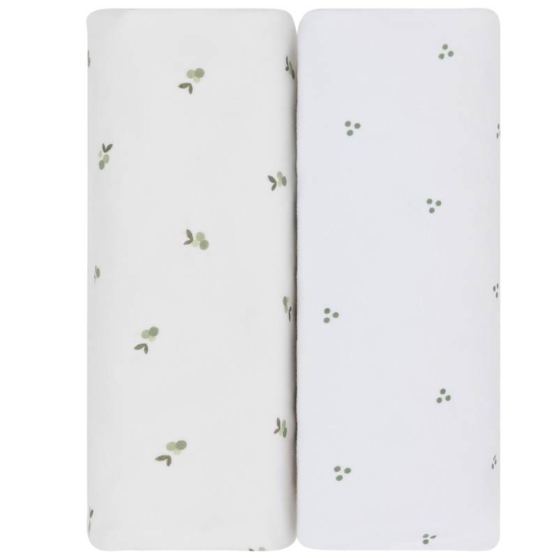 Waterproof Bassinet Sheet Set – Sage Berry