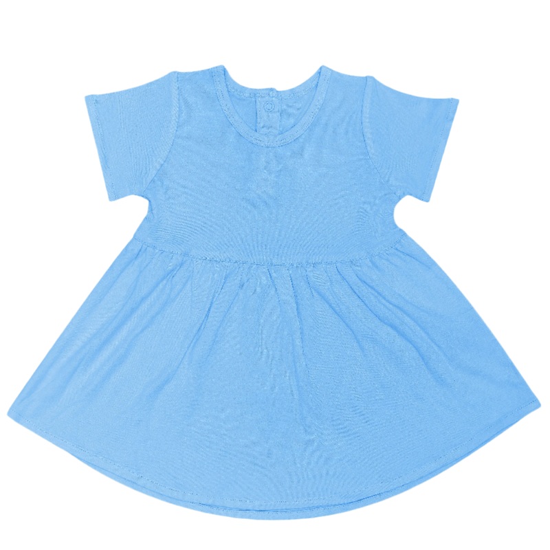 Bamboo Blend Dress – Baby Blue