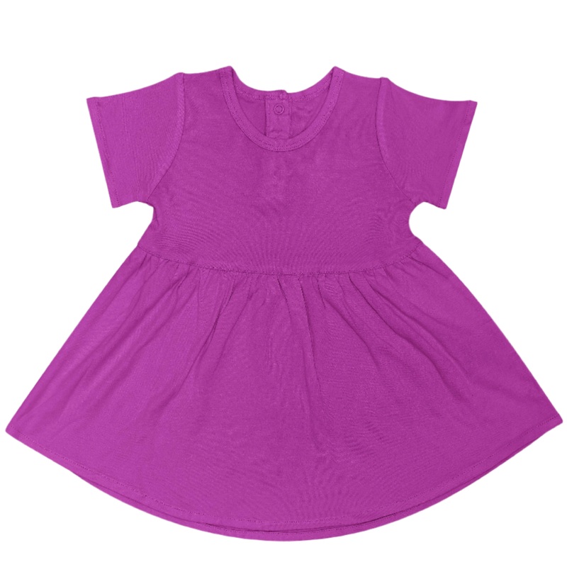 Bamboo Blend Dress – Raspberry