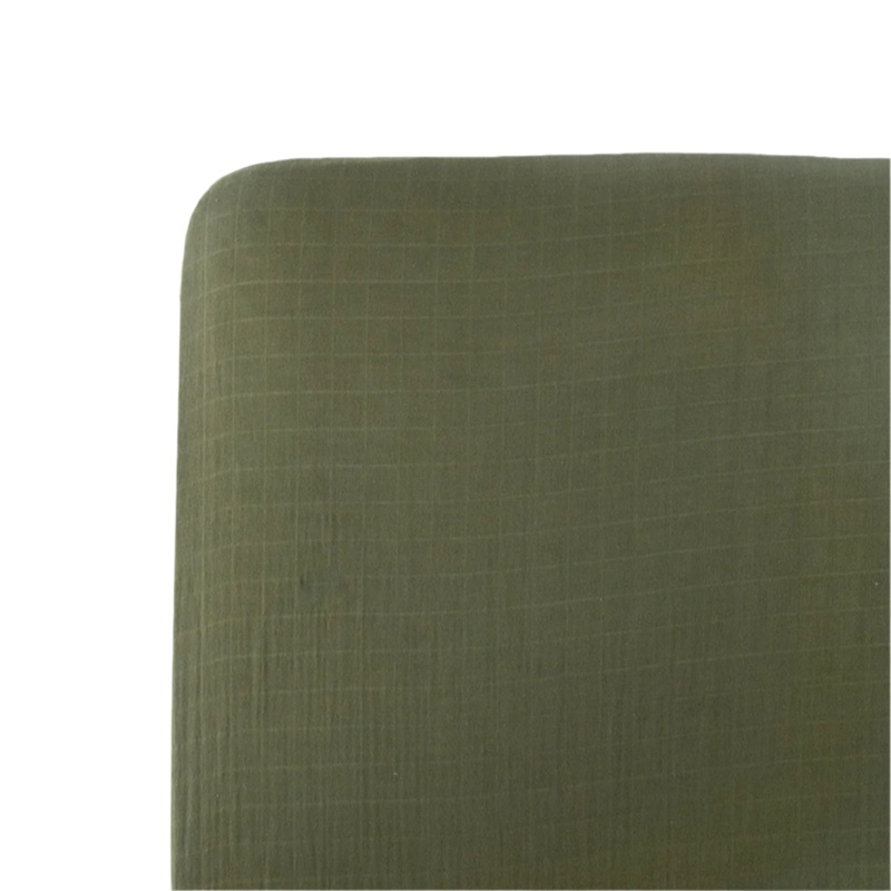 Cotton Muslin Crib Sheet – Fern