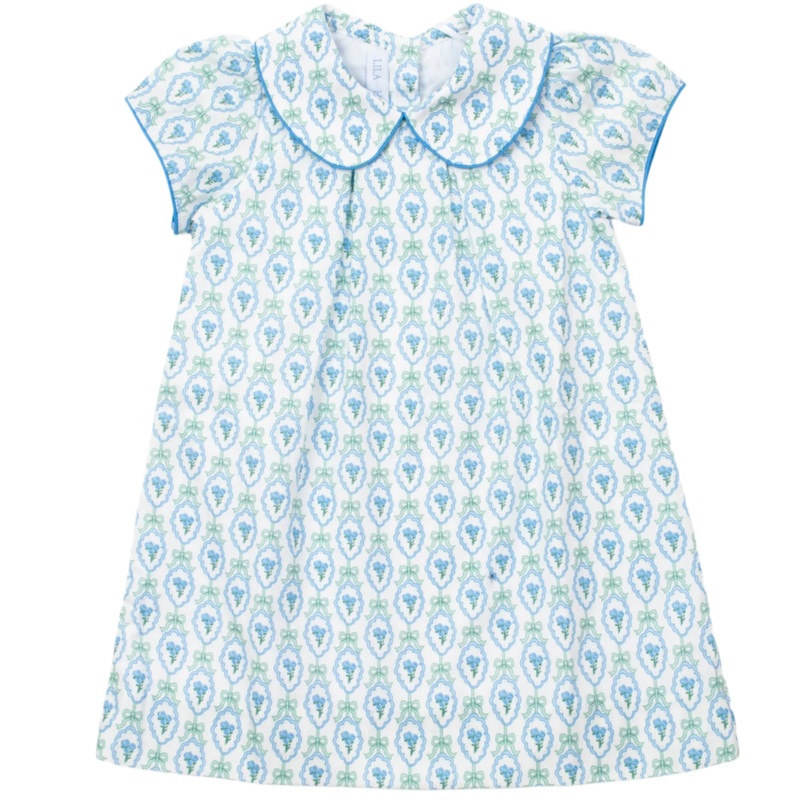 Kate Girls’ Woven Dress – Hampton Blooms