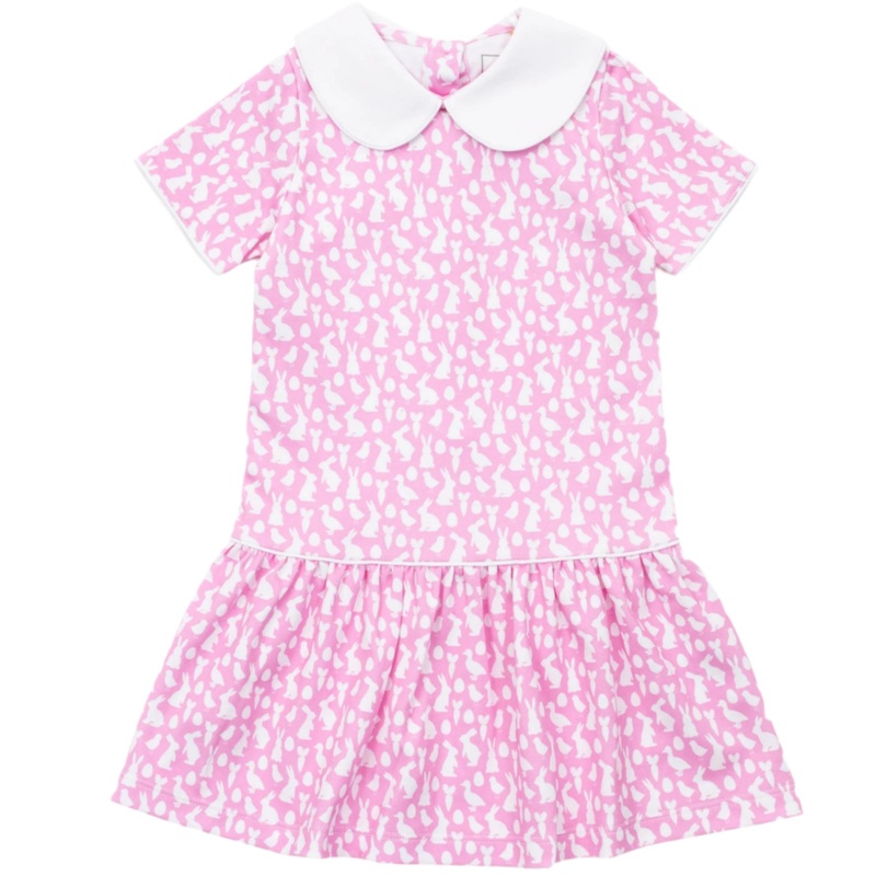 Libby Girls’ Dress – Easter Time Pink