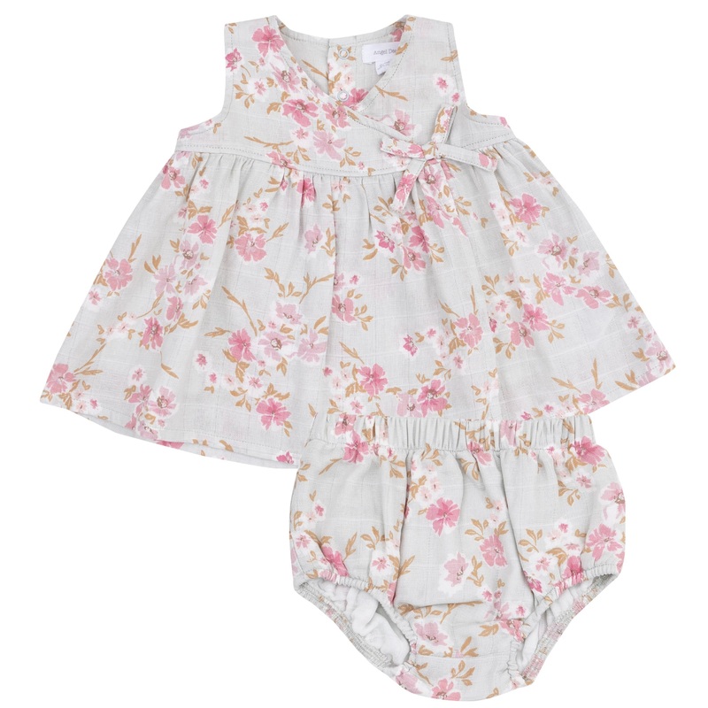 Kimono Dress & Bloomer – Pink Phlox Floral
