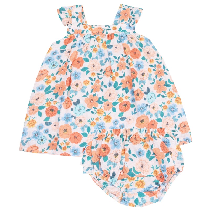 Sundress & Diaper Cover – Flower Cart