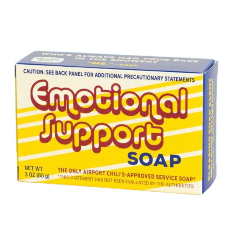 Emotional Support Triple Milled Boxed Bar Soap
