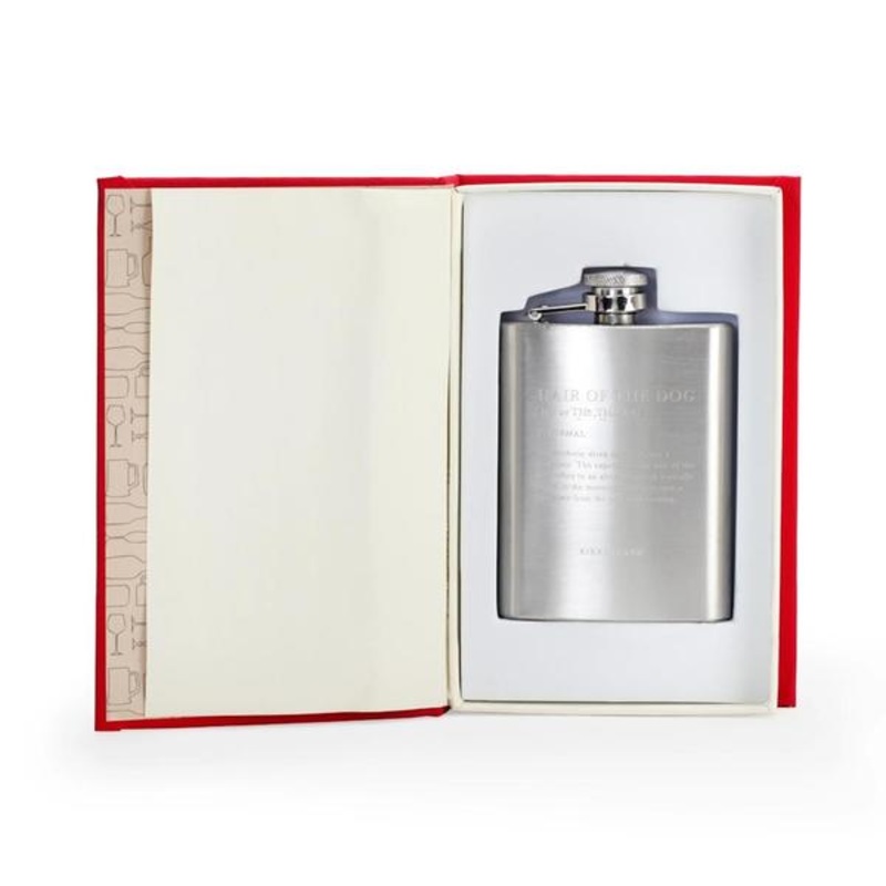 The Cure for Hangovers (Book + Hidden Flask)