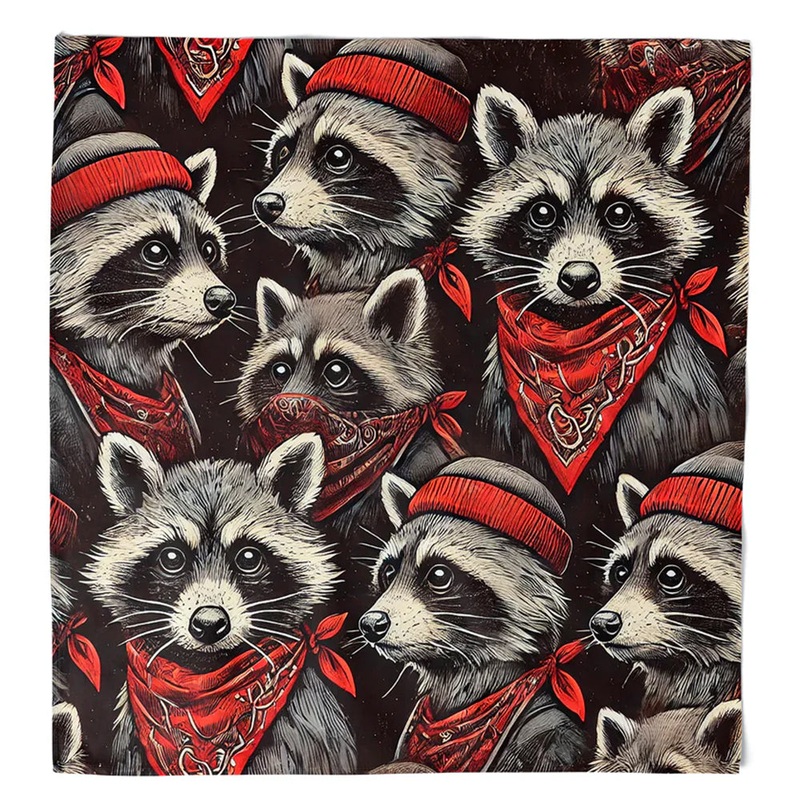 Trash Pandas in Bandanas Bandana