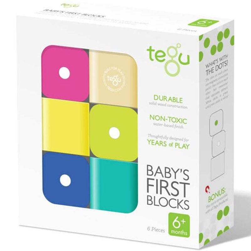 Tegu Baby’s First Blocks (6pc) (6mo+)