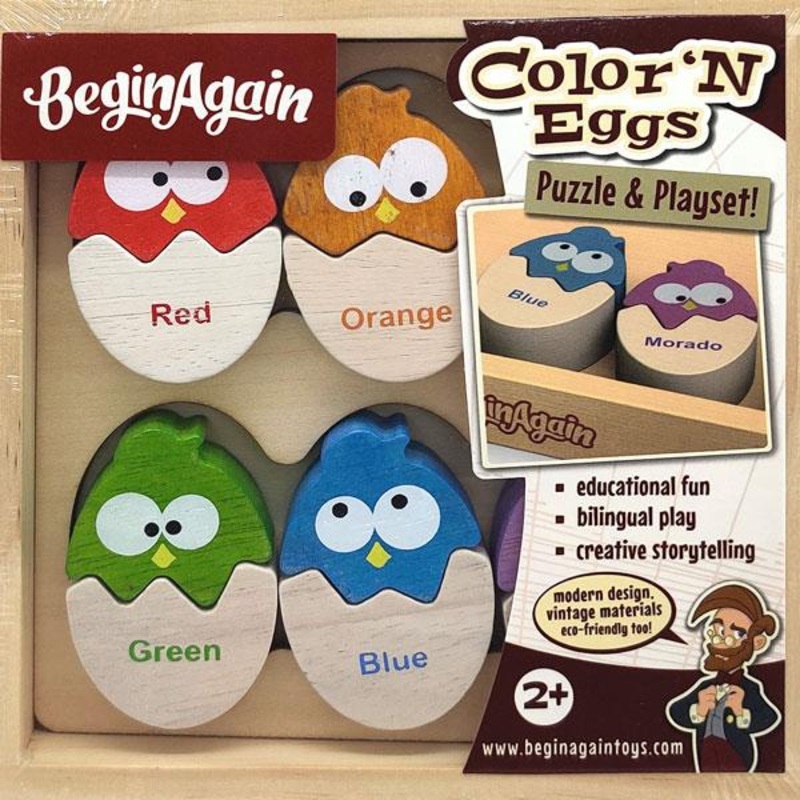 Color ‘N Eggs Puzzle & Playset (2+)