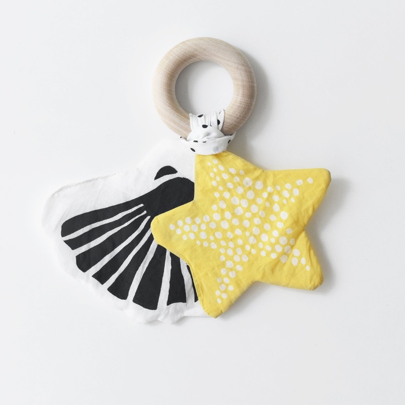 Crinkle Teether – Starfish