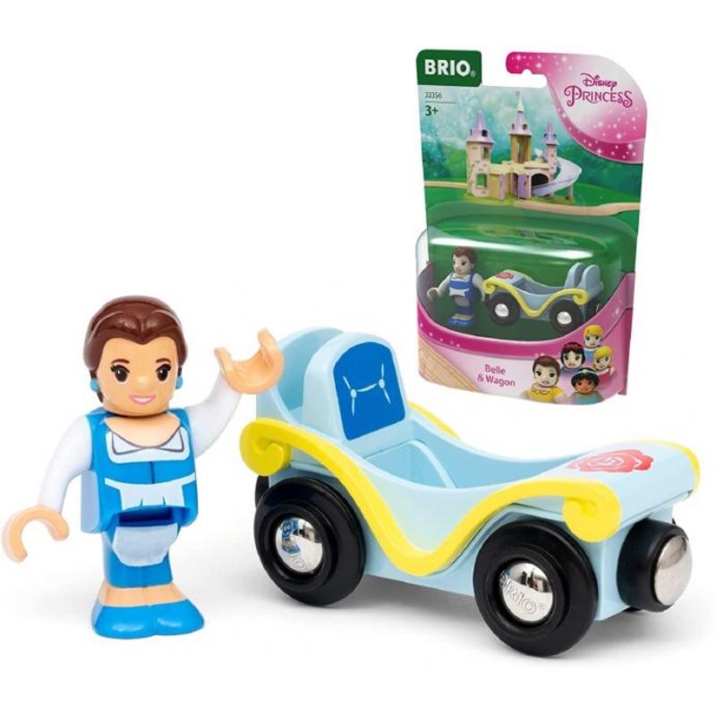 BRIO: DISNEY PRINCESS BELLE & WAGON