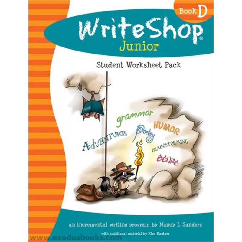 WRITESHOP JUNIOR BOOK D STUDENT WORKSHEET PACK