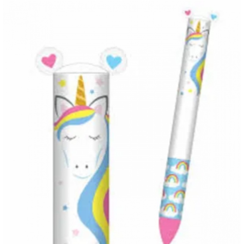 TWICE AS NICE PEN BLUE UNICORN