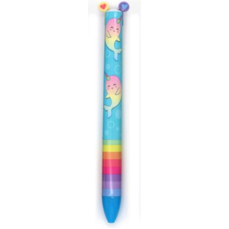TWICE AS NICE PEN NARWHAL