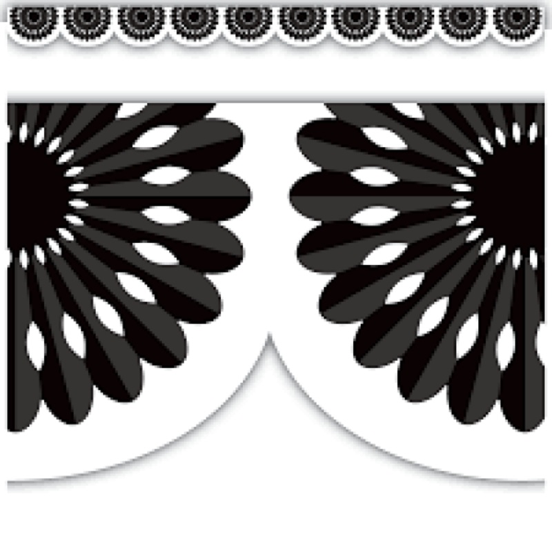 BORDER: BLACK AND WHITE FIESTA