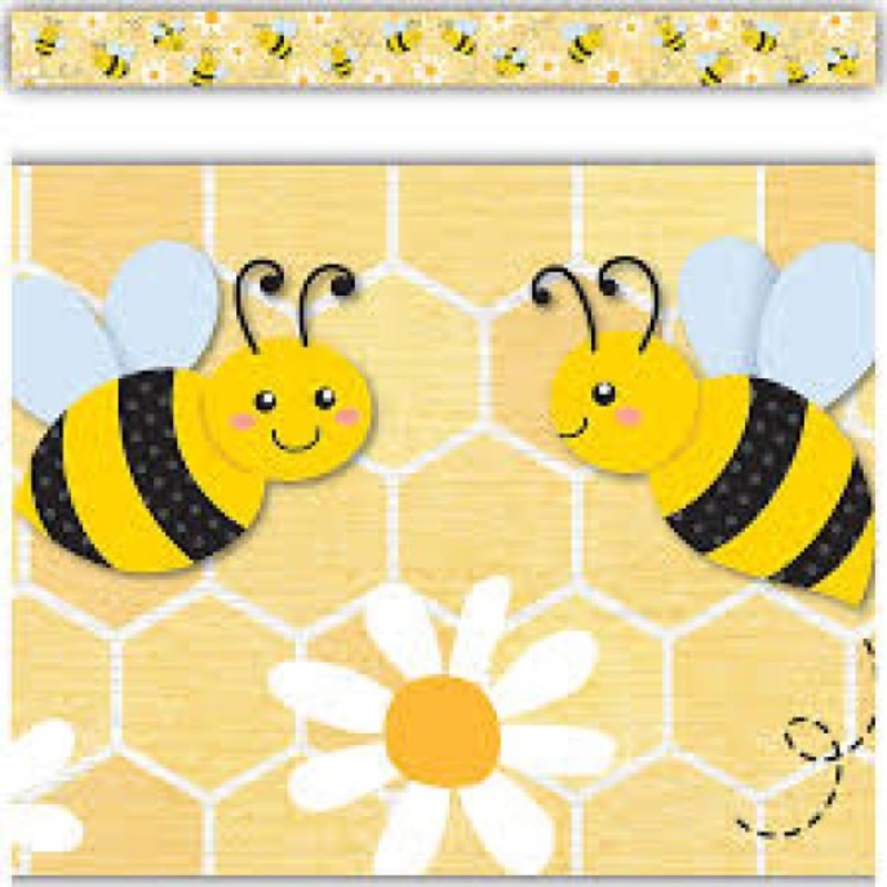 BORDER: BUZZING BEES