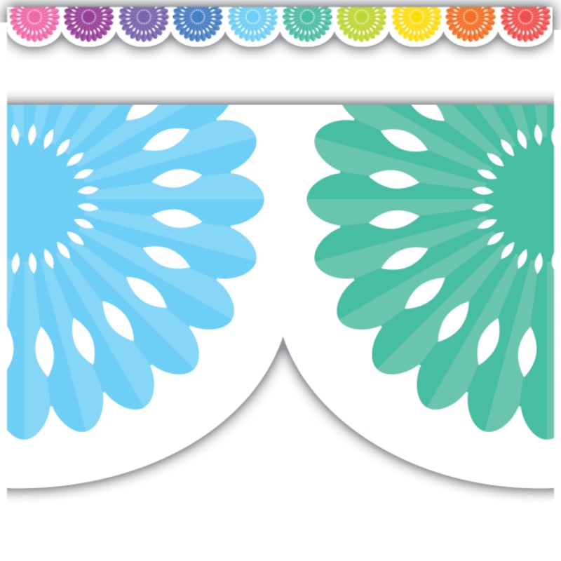 BORDER: COLORFUL FIESTA