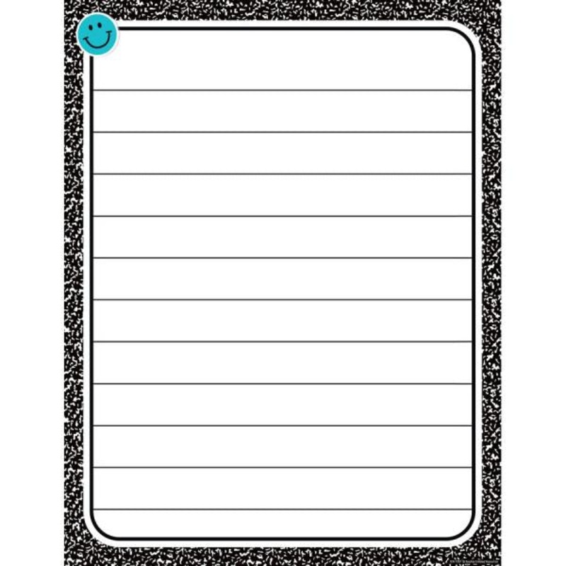 CHART: COOL FOR SCHOOL COMPOSITION LINED