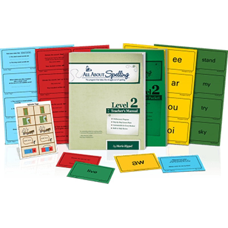 ALL ABOUT SPELLING LEVEL 2 KIT COLOR