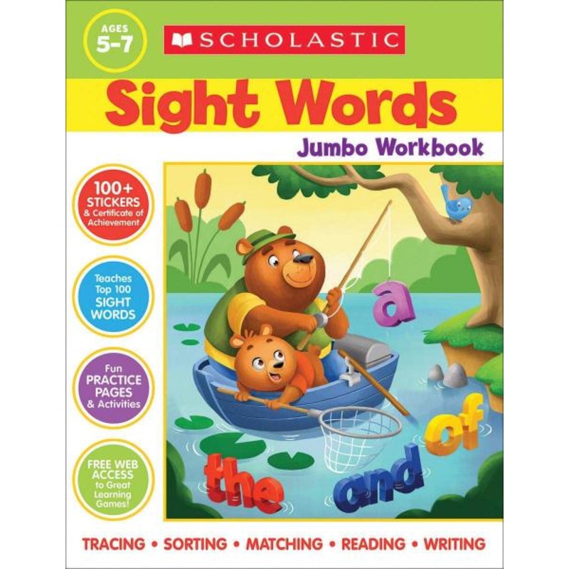 JUMBO SIGHT WORDS WORKBOOK