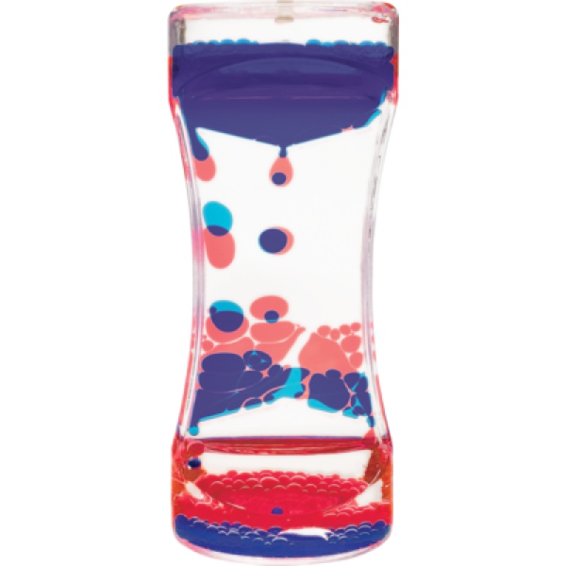 LIQUID MOTION BUBBLER RED & BLUE