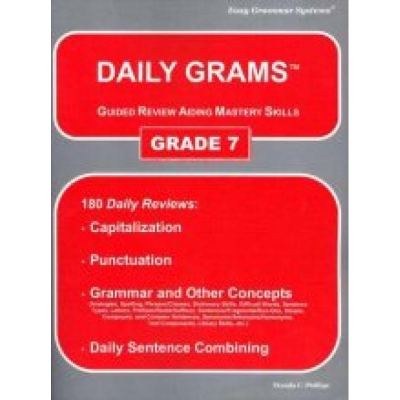 DAILY GRAMS GRADE 7 TEACHER EDITION
