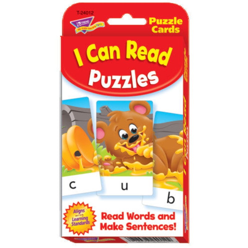 PUZZLE CARDS: I CAN READ PUZZLES