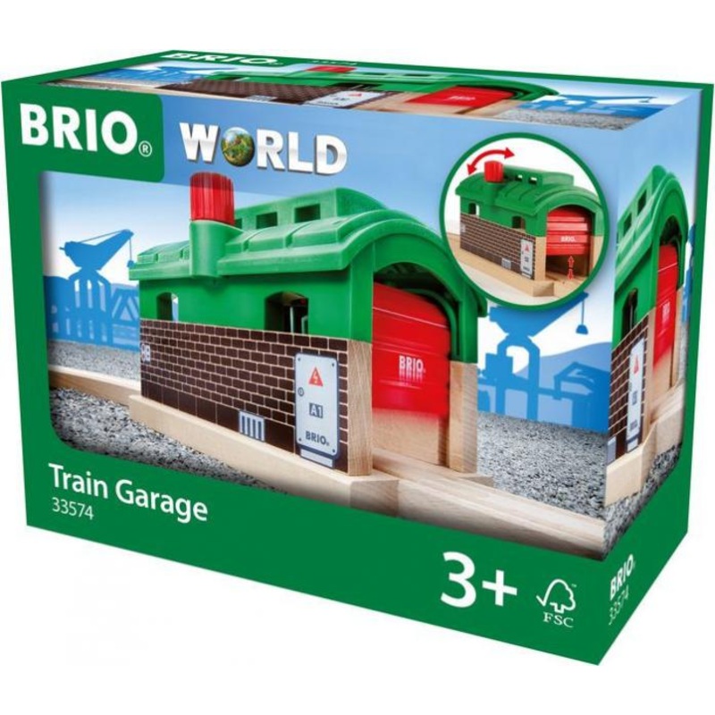 BRIO: TRAIN GARAGE