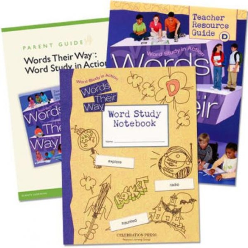 WORDS THEIR WAY: WORD STUDY IN ACTION HOMESCHOOL BUNDLE LEVEL D GRADE 4