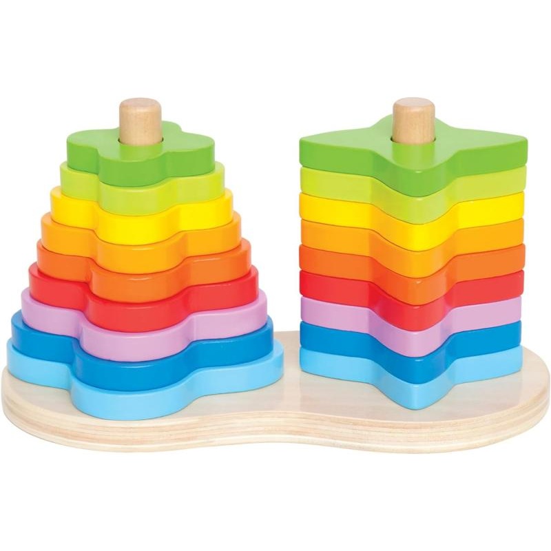 DOUBLE RAINBOW STACKER
