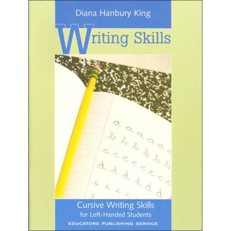 WRITING SKILLS CURSIVE WRITING FOR LEFT HANDED STUDENTS