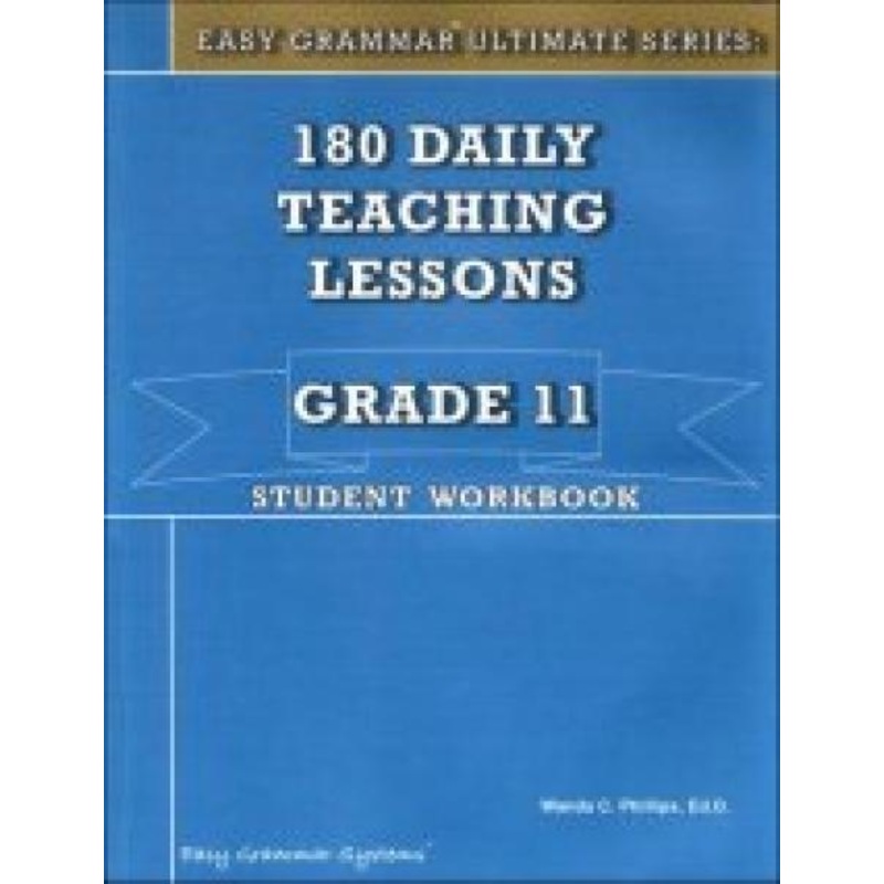 EASY GRAMMAR ULTIMATE SERIES: GRADE 11 WORKBOOK