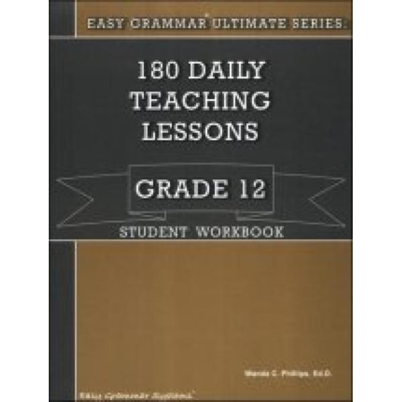 EASY GRAMMAR ULTIMATE SERIES: GRADE 12 WORKBOOK