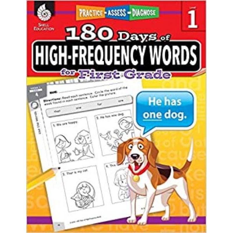 180 DAYS OF HIGH-FREQUENCY WORDS FOR FIRST GRADE