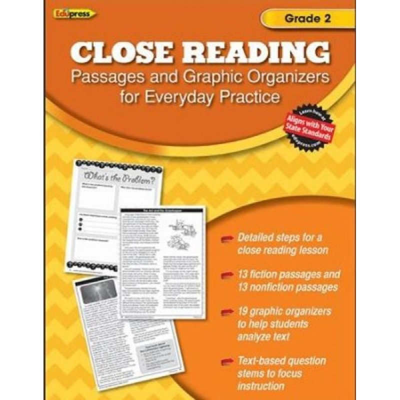 (SALE) CLOSE READING PASSAGES GRADE 2