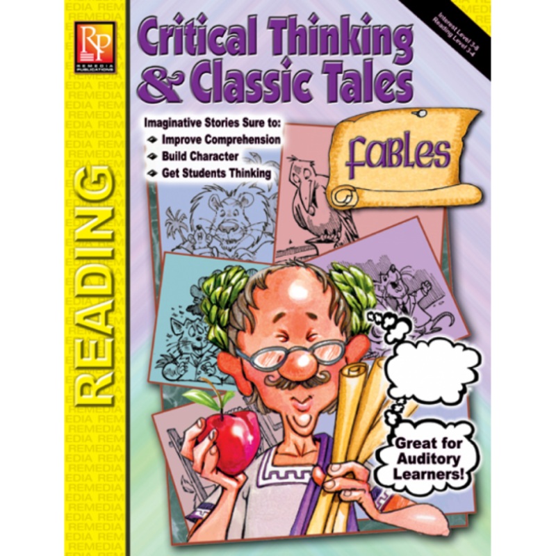 (SALE) CRITICAL THINKING & CLASSIC TALES: FABLES WITH CD