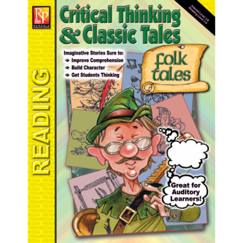 (SALE) CRITICAL THINKING & CLASSIC TALES: FOLK TALES WITH CD