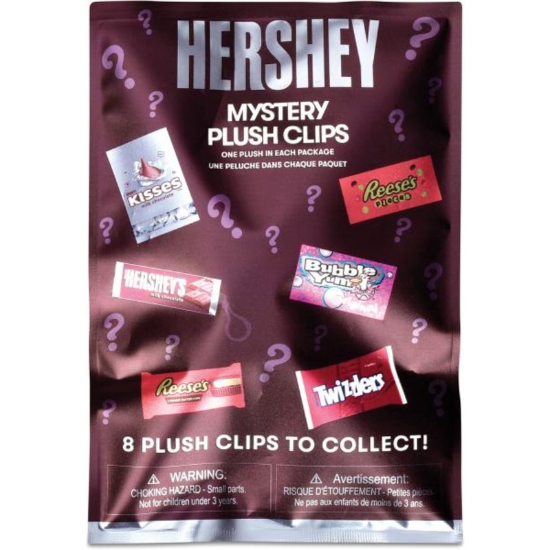 (SALE) HERSHEY’S PLUSH CLIPS MYSTERY