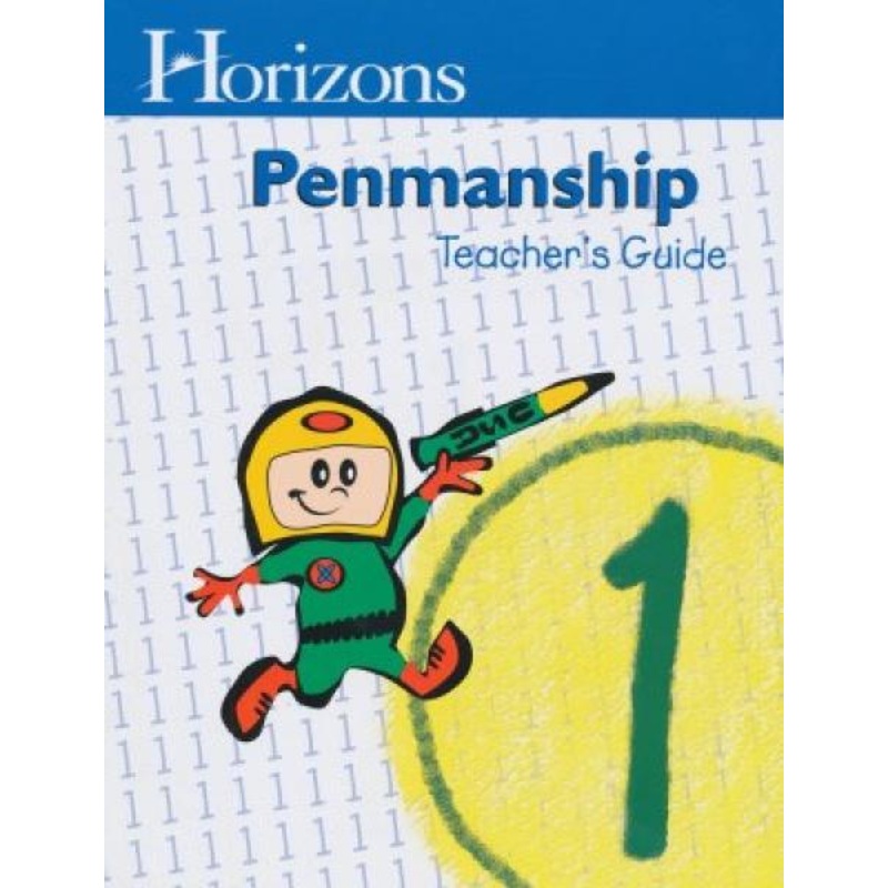 (SALE) HORIZONS PENMANSHIP GRADE 1 TEACHER’S GUIDE