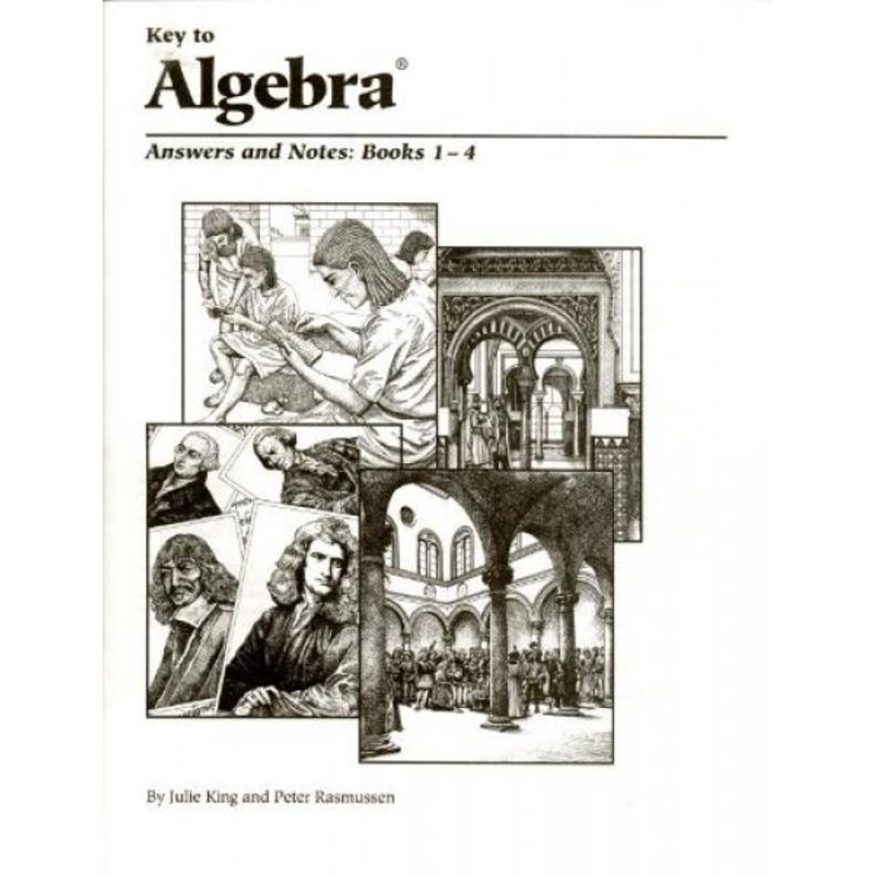 (SALE) KEY TO ALGEBRA ANSWERS & NOTES 1-4