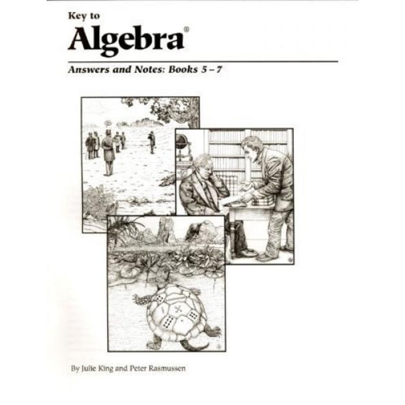 (SALE) KEY TO ALGEBRA ANSWERS & NOTES 5-7