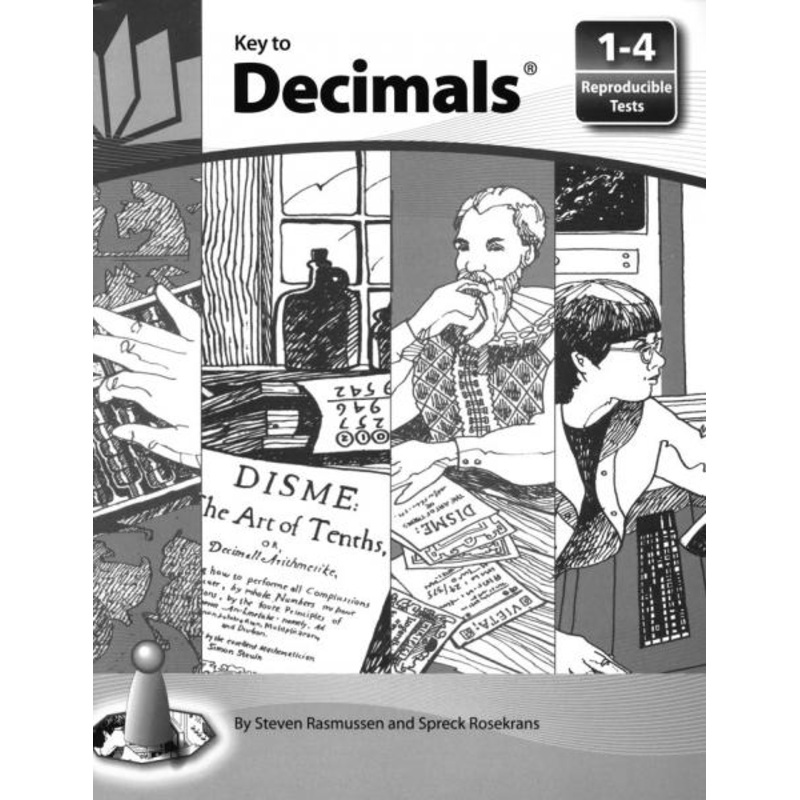 (SALE) KEY TO DECIMALS REPRODUCIBLE TESTS 1-4