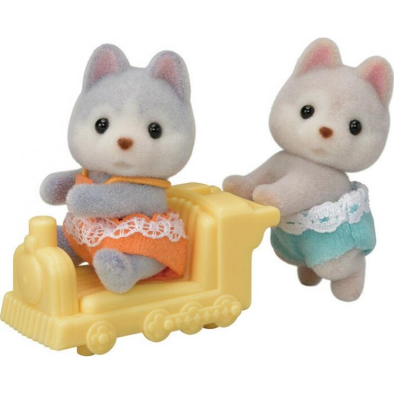 CALICO CRITTERS HUSKY TWINS